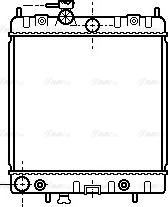 Ava Quality Cooling DNA2131 - Радіатор, охолодження двигуна autocars.com.ua