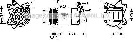 Ava Quality Cooling DN K321 - Компрессор кондиционера autodnr.net