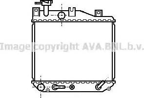 AVA DU 2012 - Радіатор, охолодження двигуна autocars.com.ua