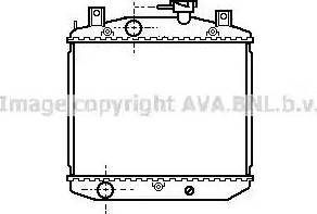 Ava Quality Cooling DU 2018 - Радіатор, охолодження двигуна autocars.com.ua