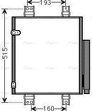 Ava Quality Cooling DU5062D - Конденсатор кондиционера avtokuzovplus.com.ua