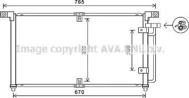 Ava Quality Cooling DW5113 - Конденсатор кондиционера avtokuzovplus.com.ua