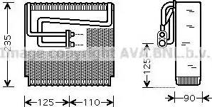 Ava Quality Cooling DW V064 - Випарник, кондиціонер autocars.com.ua