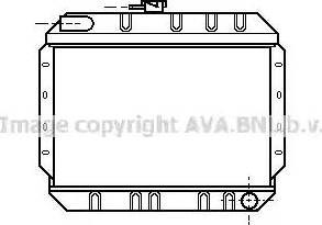 AVA FD 2020 - Радіатор, охолодження двигуна autocars.com.ua