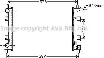 Ava Quality Cooling FD 2399 - Радіатор, охолодження двигуна autocars.com.ua