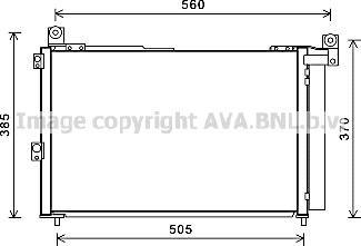 Ava Quality Cooling FD5486D - Конденсатор, кондиціонер autocars.com.ua