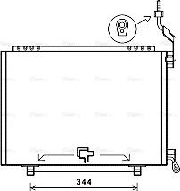 Ava Quality Cooling FD5610 - Конденсатор, кондиціонер autocars.com.ua