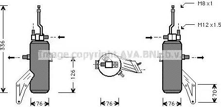 Ava Quality Cooling FDD292 - Осушувач, кондиціонер autocars.com.ua