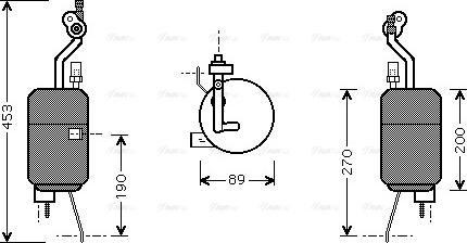 Ava Quality Cooling FD D310 - Осушувач, кондиціонер autocars.com.ua