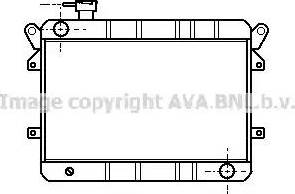 Ava Quality Cooling FT 2004 - Радіатор, охолодження двигуна autocars.com.ua