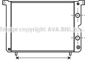 AVA FT 2014 - Радіатор, охолодження двигуна autocars.com.ua