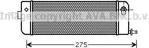 Ava Quality Cooling FT 3276 - Масляний радіатор, рухове масло autocars.com.ua