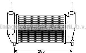 Ava Quality Cooling FT 4111 - Интеркулер autocars.com.ua