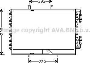 Ava Quality Cooling FT 5146 - Конденсатор, кондиціонер autocars.com.ua