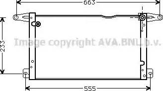 Ava Quality Cooling FT 5154 - Конденсатор, кондиціонер autocars.com.ua