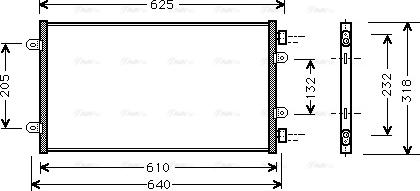 Ava Quality Cooling FT 5219 - Конденсатор кондиционера avtokuzovplus.com.ua