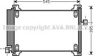 Ava Quality Cooling FT 5327 - Конденсатор, кондиціонер autocars.com.ua