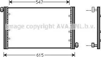 Ava Quality Cooling FT5402 - Конденсатор, кондиціонер autocars.com.ua