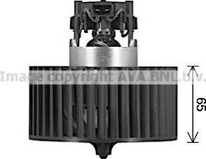 Ava Quality Cooling FT8474 - Електродвигун, вентиляція салону autocars.com.ua