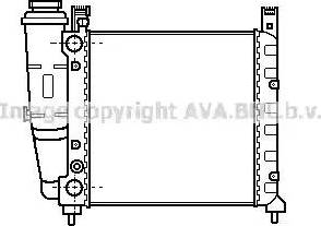 Ava Quality Cooling FTA2038 - Радиатор, охлаждение двигателя avtokuzovplus.com.ua