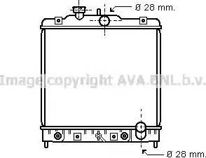 Ava Quality Cooling HD 2021 - Радіатор, охолодження двигуна autocars.com.ua