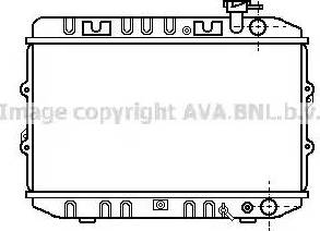 Ava Quality Cooling HD2025 - Радіатор, охолодження двигуна autocars.com.ua