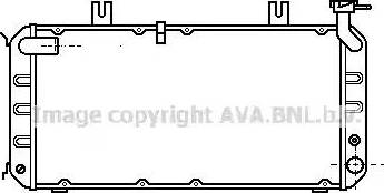 Ava Quality Cooling HD 2027 - Радіатор, охолодження двигуна autocars.com.ua