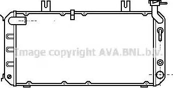 Ava Quality Cooling HD 2028 - Радіатор, охолодження двигуна autocars.com.ua