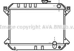 Ava Quality Cooling HD 2029 - Радіатор, охолодження двигуна autocars.com.ua