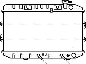 Ava Quality Cooling HD 2033 - Радіатор, охолодження двигуна autocars.com.ua