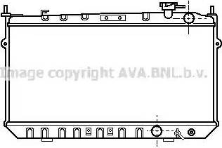 Ava Quality Cooling HD 2038 - Радіатор, охолодження двигуна autocars.com.ua