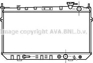 Ava Quality Cooling HD 2039 - Радіатор, охолодження двигуна autocars.com.ua