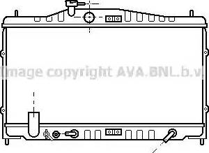 Ava Quality Cooling HD 2061 - Радіатор, охолодження двигуна autocars.com.ua