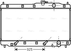 Ava Quality Cooling HD 2172 - Радіатор, охолодження двигуна autocars.com.ua