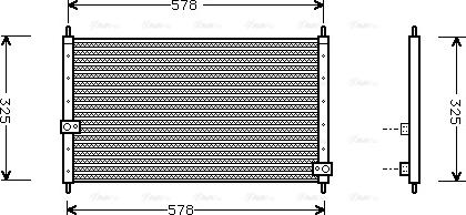 Ava Quality Cooling HD 5062 - Конденсатор, кондиціонер autocars.com.ua