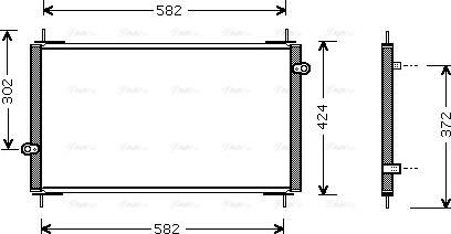 Ava Quality Cooling HD 5112 - Конденсатор, кондиціонер autocars.com.ua