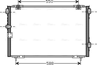 Ava Quality Cooling HD 5221 - Конденсатор, кондиціонер autocars.com.ua