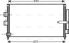 Ava Quality Cooling HD5223D - Конденсатор кондиционера avtokuzovplus.com.ua