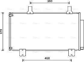 Ava Quality Cooling HD5247D - Конденсатор, кондиціонер autocars.com.ua