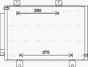 Ava Quality Cooling HD5316D - Конденсатор, кондиціонер autocars.com.ua