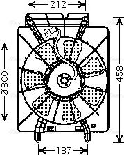 Ava Quality Cooling HD 7533 - Вентилятор, охлаждение двигателя autodnr.net