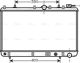 AVA HY 2005 - Радіатор, охолодження двигуна autocars.com.ua