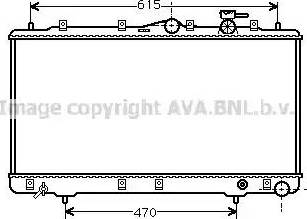 Ava Quality Cooling HY 2026 - Радіатор, охолодження двигуна autocars.com.ua