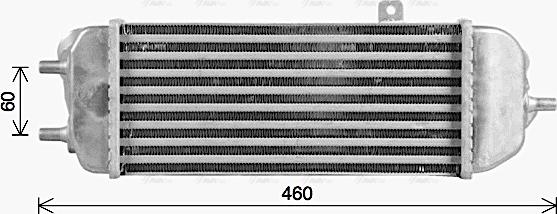 Ava Quality Cooling HY4477 - Интеркулер autocars.com.ua