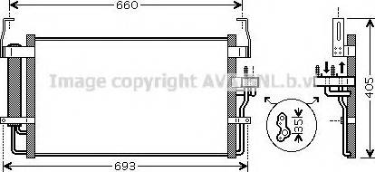 Ava Quality Cooling HY 5092 - Конденсатор, кондиціонер autocars.com.ua