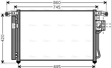 Ava Quality Cooling HY5176D - Конденсатор, кондиціонер autocars.com.ua