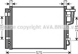 Ava Quality Cooling HY 5189 - Конденсатор, кондиціонер autocars.com.ua