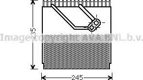 Ava Quality Cooling HY V202 - Испаритель, кондиционер avtokuzovplus.com.ua