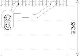 AVA HYV367 - Випарник, кондиціонер autocars.com.ua