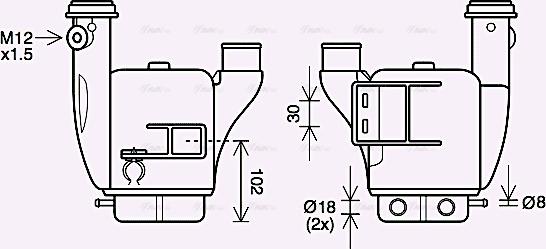 Ava Quality Cooling IV4137 - Интеркулер autocars.com.ua